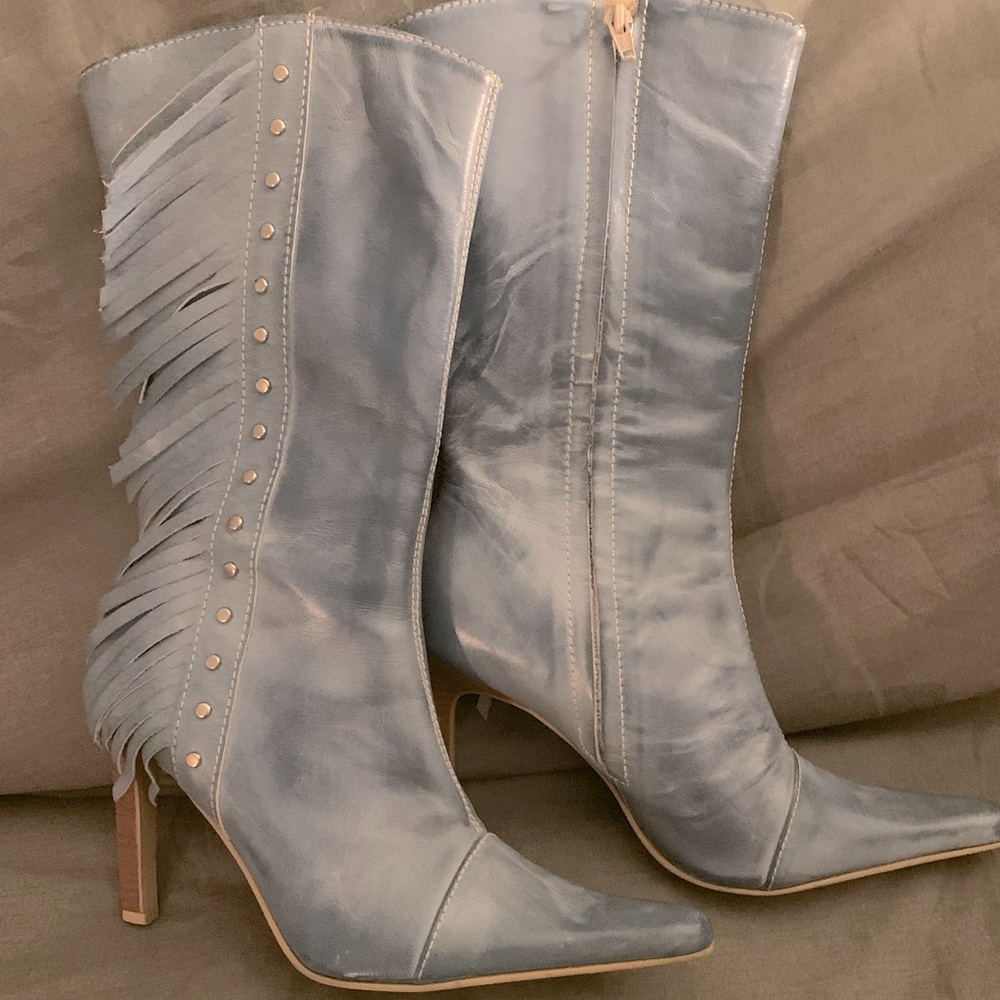 High Heel Cowboy Boots